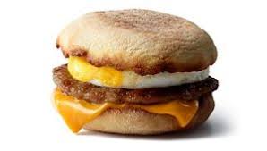 Sausage Mc Muffin with egg