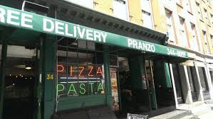 Pranzo Pizza & Italian Specialties                               44 Water Street                  New York, NY 10004 (Moved locations May 2021)